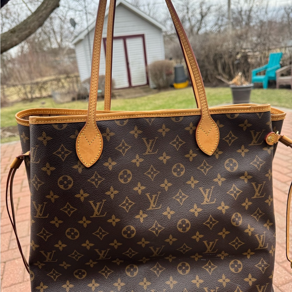 Louis Vuitton Dark Brown Monogram Tote